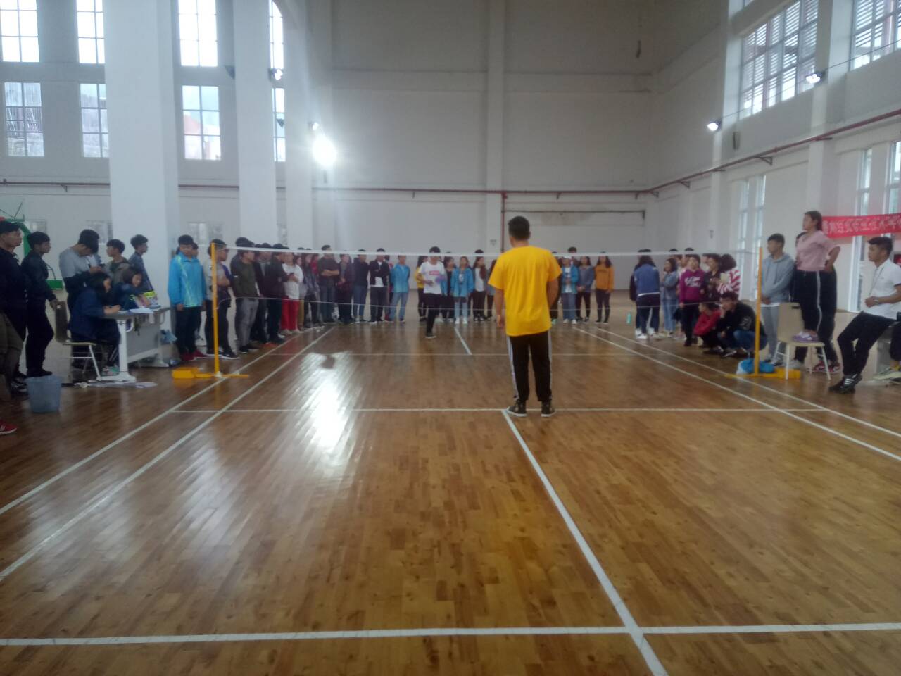 会计金融系第一届羽毛球比赛简讯(图文)